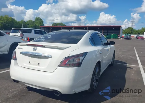 2012 Nissan Maxima 3.5 Sv z USA, uszkodzony, nr VIN 1N4AA5AP9CC854486